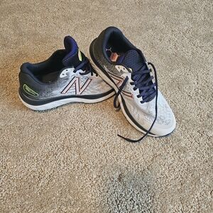 New Balance White and Black Women's Shoes